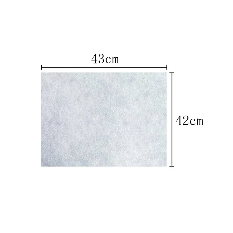 12pcs Kitchen Oil Filter Paper Absorbing Paper Non-woven Anti Oil Cotton Filters Cooker Hood Extractor Fan Filter Non-woven