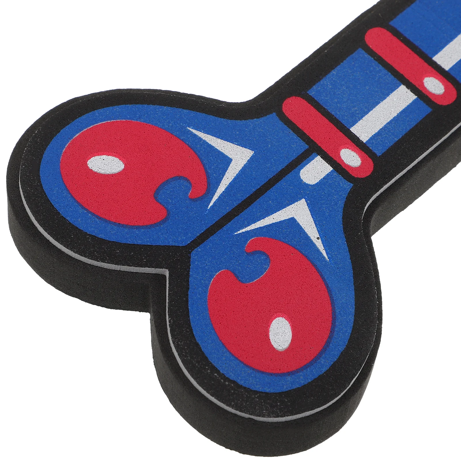 폼 검 소프트 키즈 야외 놀이 펜싱 훈련 가짜 검 학습 가이드 코스튬 코스프레 할로윈 액세서리