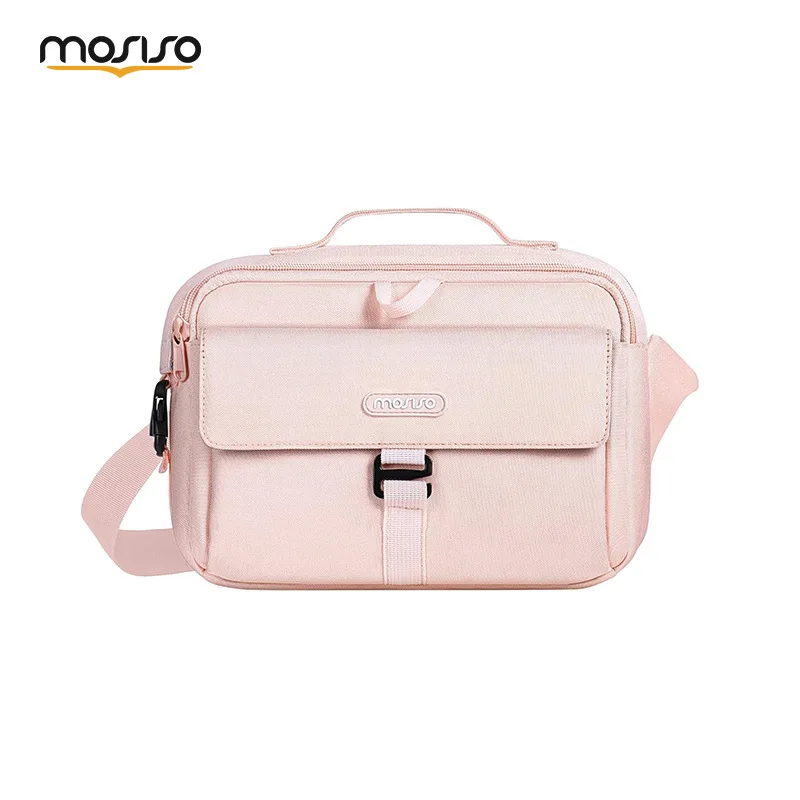 MOSISO Camera Shoulder Bag Case Crossbody Sling Purse, DSLR/SLR/Mirrorless Compact Padded Photography Handbag with Rain Cover