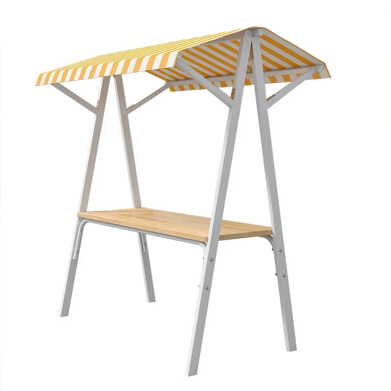 

Booth display stand Folding table Internet celebrity market Night market promotion Mobile float Milk tea special stall shed