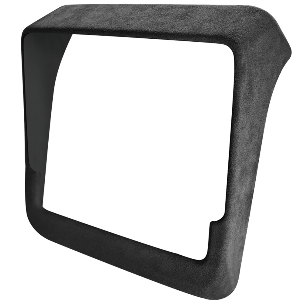 

Верхняя замша для Tesla Model 3 Highland 2024, рамка заднего экрана, накладка против царапин, новая для модели 3+, аксессуары для интерьера автомобиля