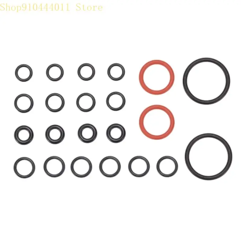 

24PCS High temperatures Resistant Sealing Rings General Fit Automatic Coffee Machine Valves Maintenance