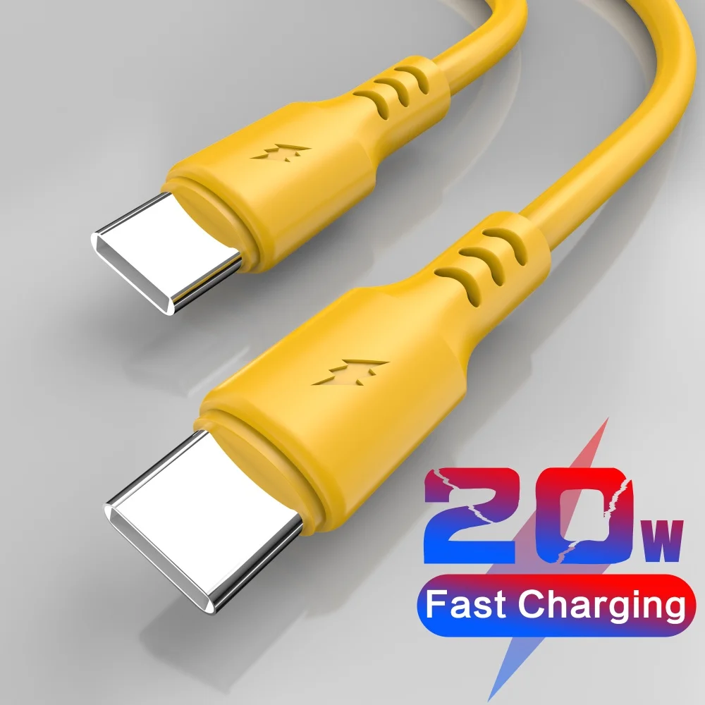 

PD USB C Cable Fast Charging For iPhone 14 13 12 11 Pro Max Xiaomi Samsung Huawei Wire Cable C to C Type C To Lighting Data Cord