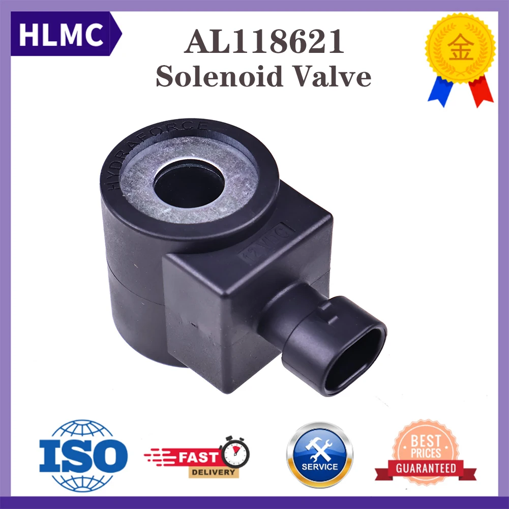 

Construction Machinery Parts Solenoid Valve Coil AL118621 RE50782 6331012 JD 4045 6068 Engine 6125M 6130M 6205 6250R 6810 7220