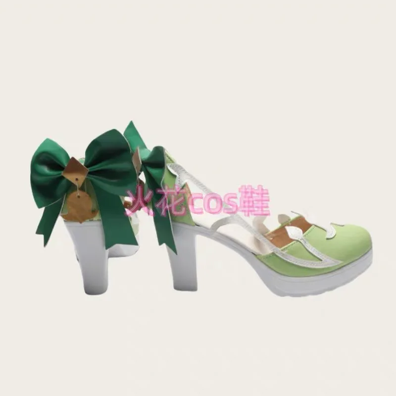 Genshin Impact Anime Cosplay Sapatos para Mulheres, Carnaval Halloween Trajes