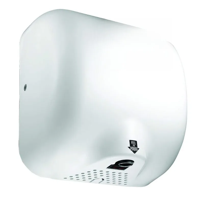 

Excel Dryer XL-BW Hand Dryer For Commercial Bathrooms, Pro-Grade, Fast Drying Unit With White Thermoset Cover