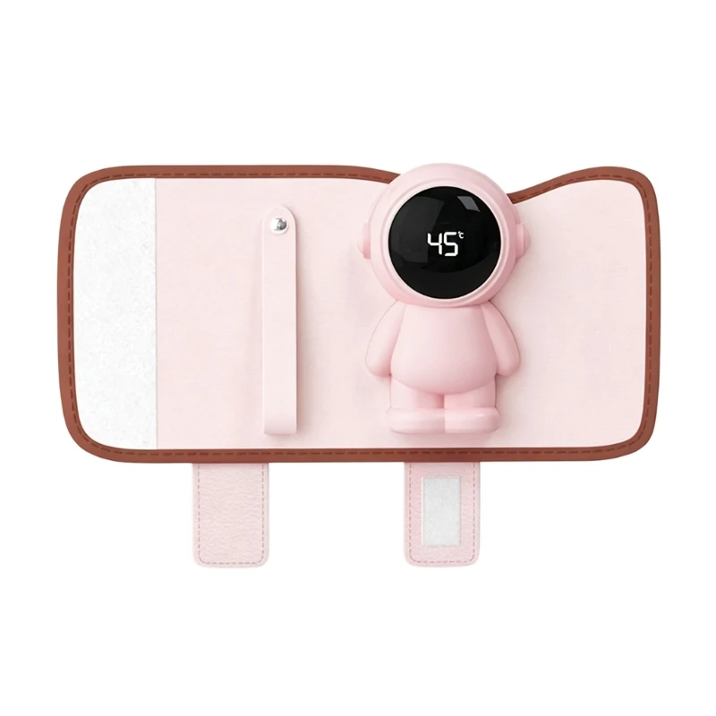 Baby Feeding Bottle Warmer with Wraparound Design for Visits and Rides