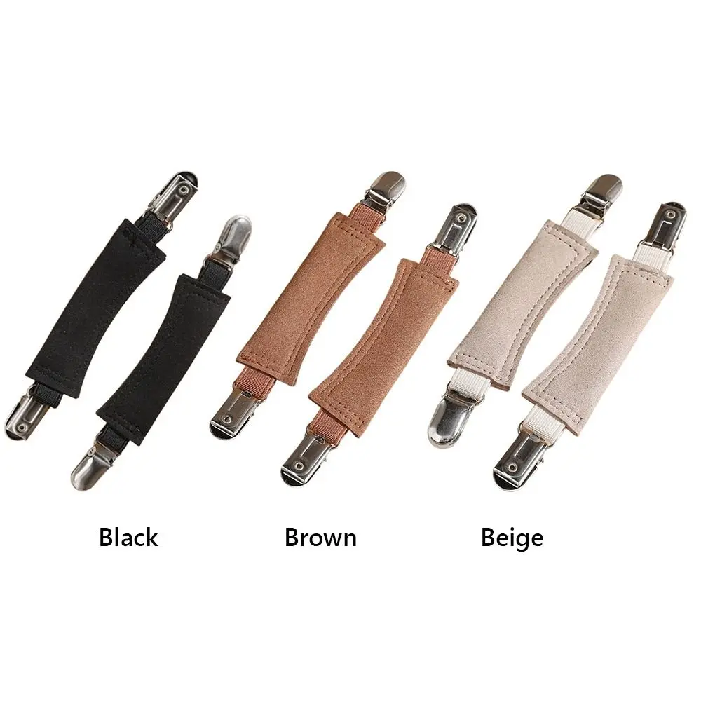 New Anti-slip Heel Straps Anti-drop Easy to Use Elastic Heel Clip High Elasticity Fixed Buckle Shoe Clips