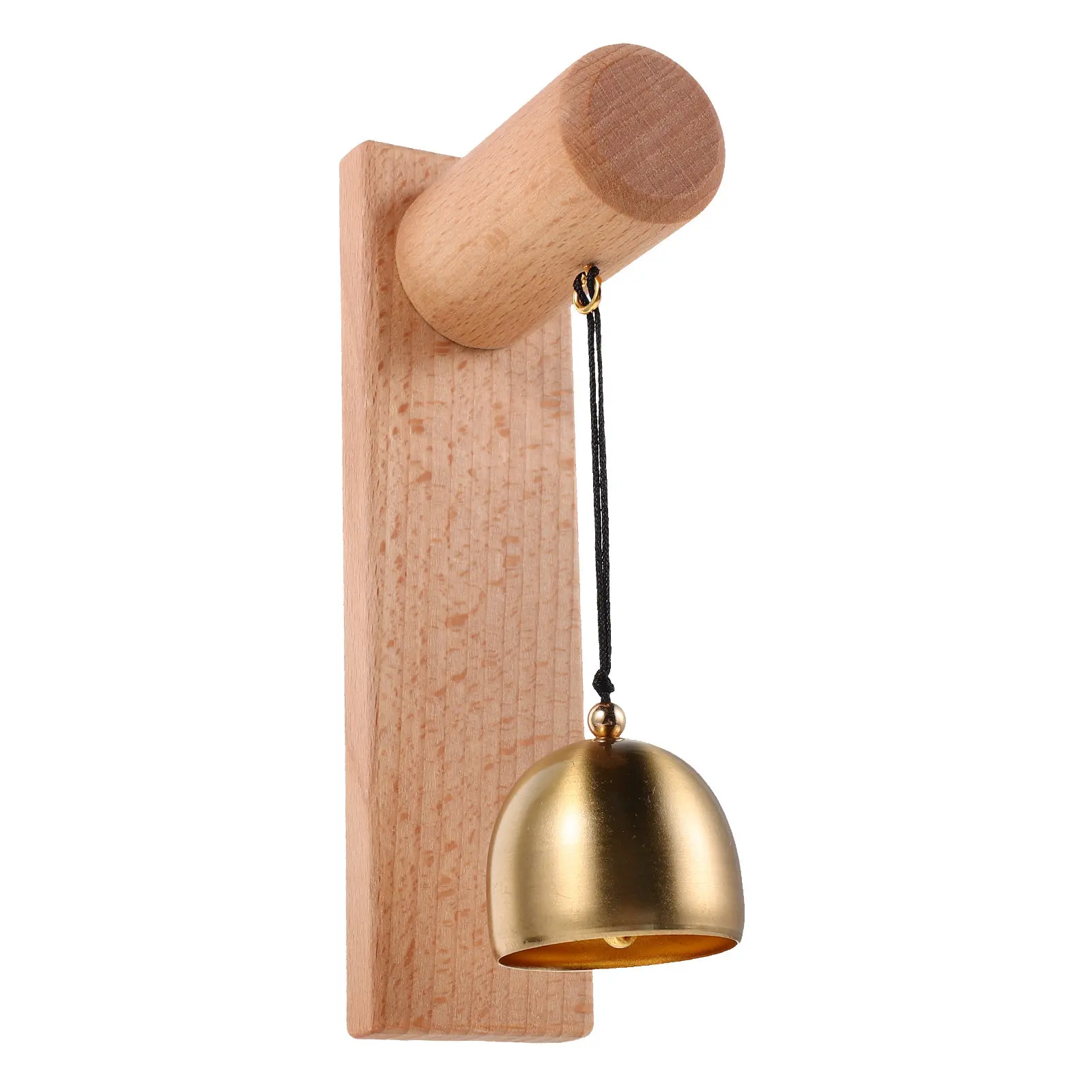 Solid Wood Doorbell Japanese Style Wind Chime for Business Store Entrance Office Home Entry Bell Door Type Solid Wood Chime