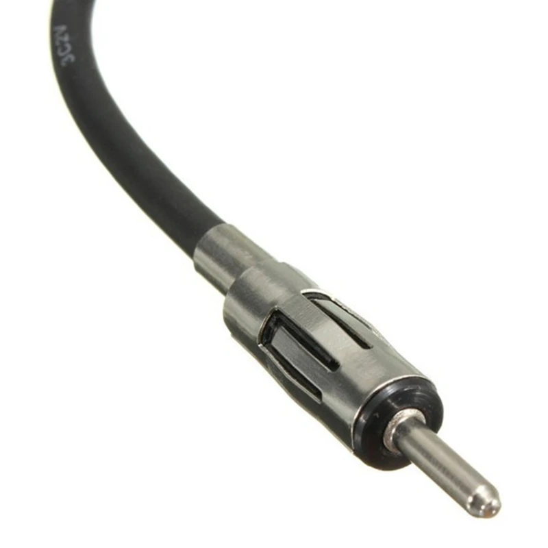 6XDF to DIN Antenna Adapter Connector Cable Car Audios Radio Antenna Extension Cable 11.8'' Long