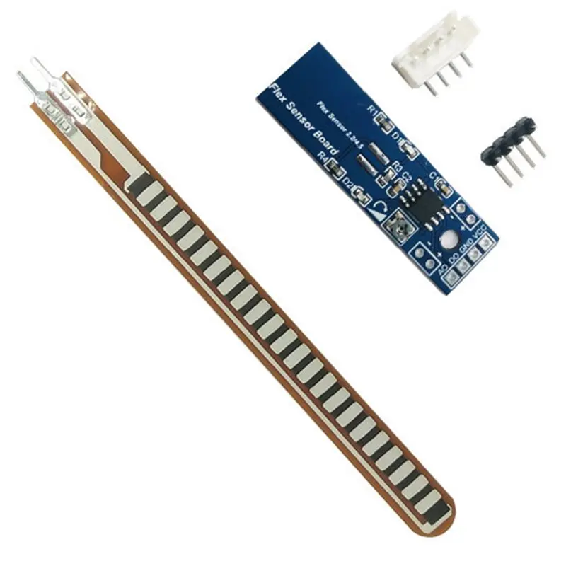 

AS95-Robotic Flex Sensor For Robotic Hand Electronic Gloves Flex2.2 Kit Flex Sensor 2.2 Accessories