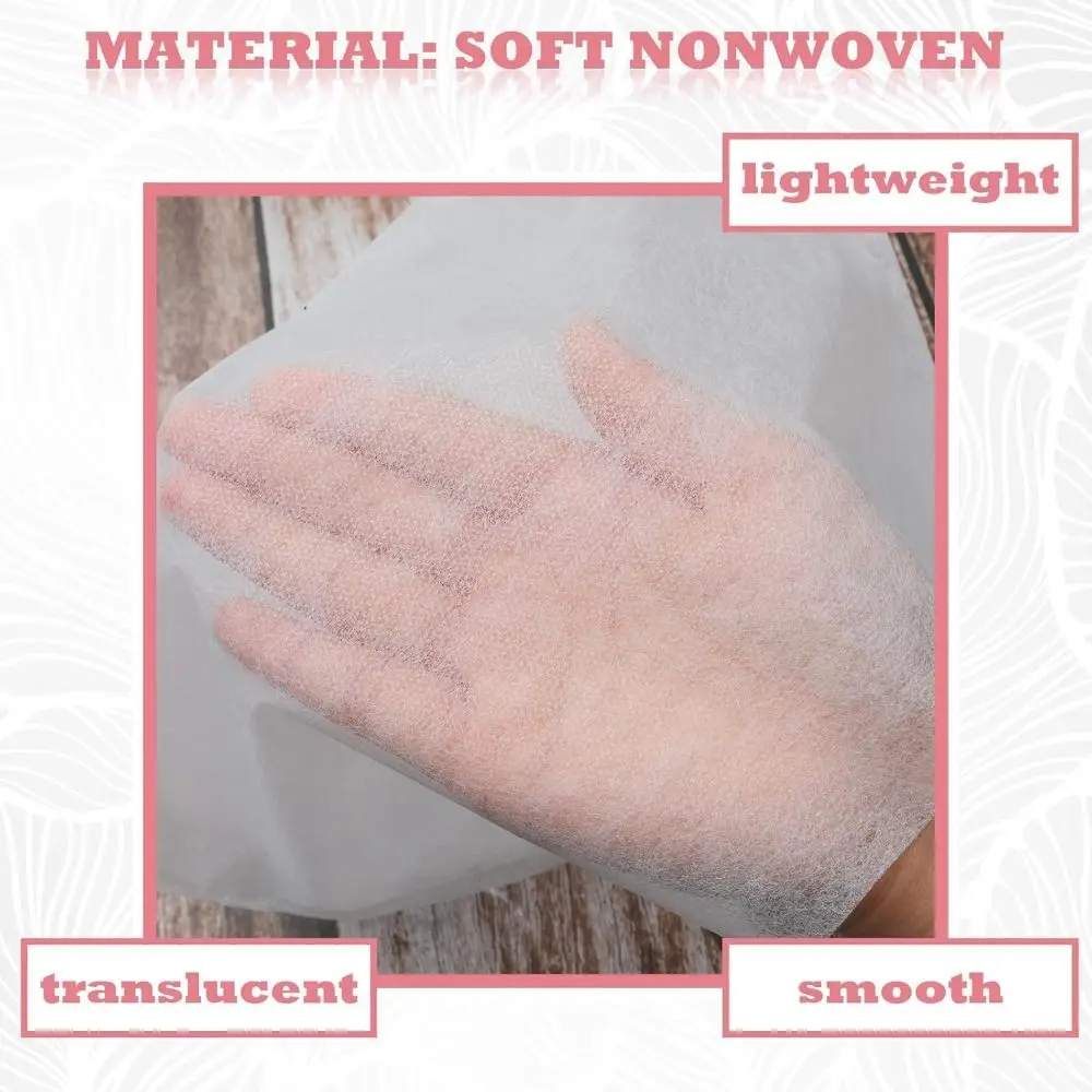 New Disposable Makeup Hood Breathable Non Woven Fabric Face Makeup Protector Hood Lightweight Cosmetic Masks Makeup Face Covers