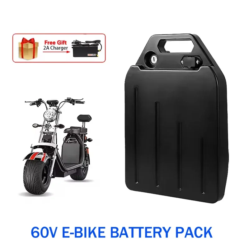 Harley Citycoco Electric Scooter Waterproof 18650 Lithium Battery 60v 20Ah Suitable for CityCoco Electric Scooter Battery