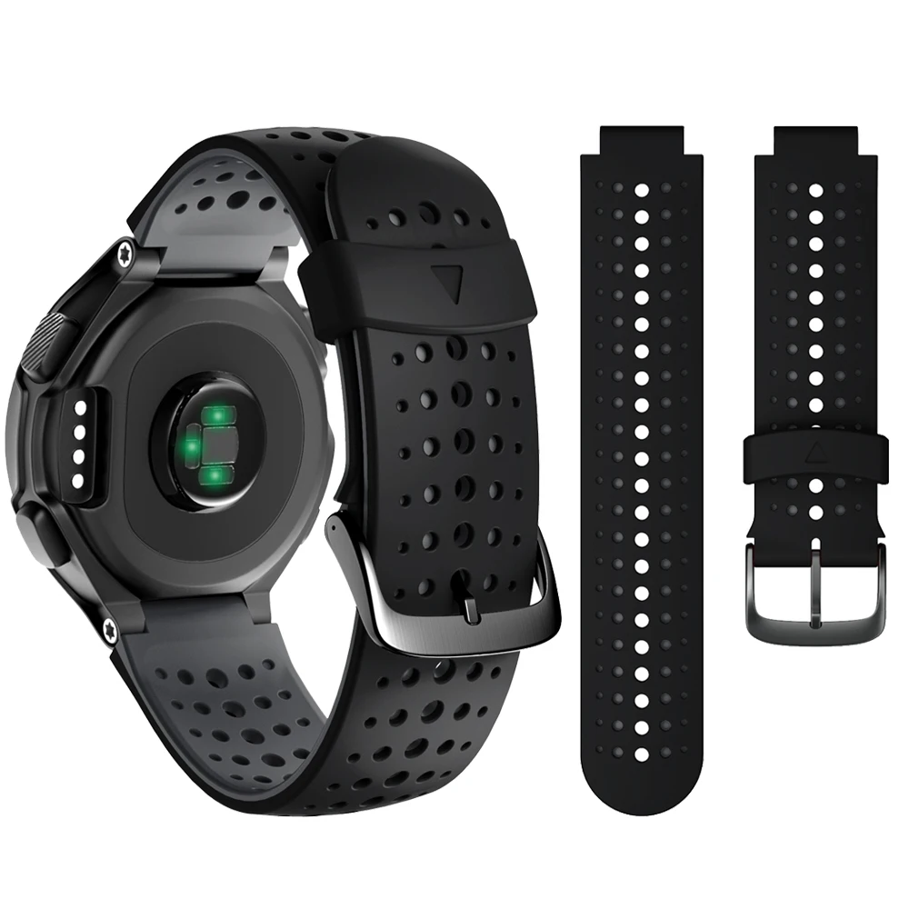 Sport Silicone Strap For Garmin Forerunner 235 220 230 620 630 735XT Bracelet Watchband Accessories