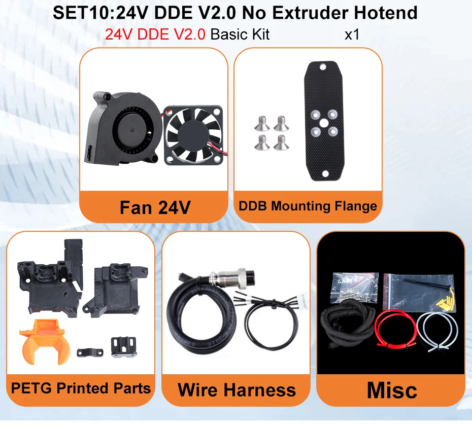 Trianglelab DDE V2 Direktantrieb-Extruder-Upgrade-Plan für Creality Ender-3 CR10 Serie 3D-Drucker, kompatibel mit TD6 HOTEND – Detail 22