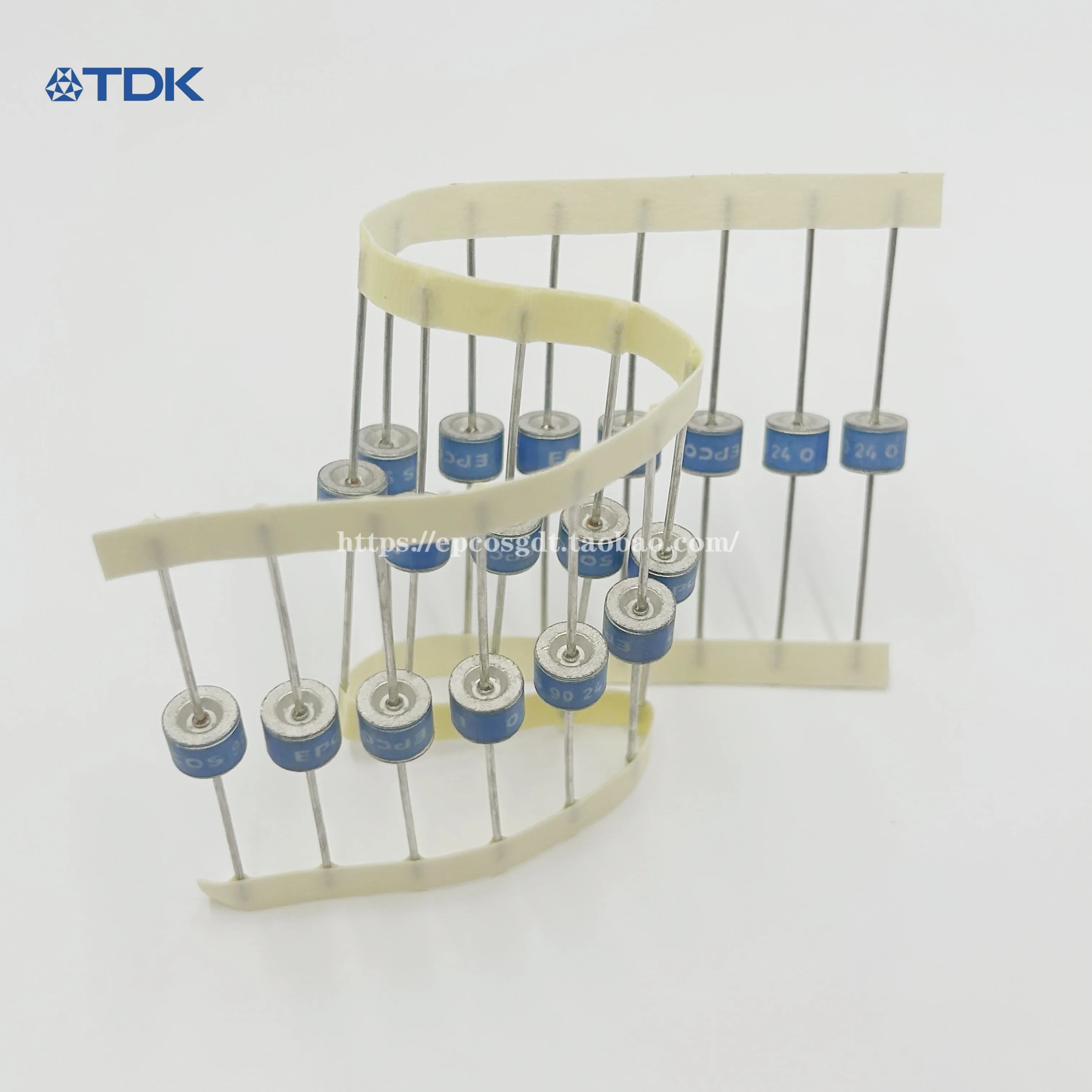 5PCS B88069X2380S102/T502 EPCOS/TDK ceramic gas discharge tube A81-A350X 2R 350V blue 8 * 6mm 20KA Surge protective