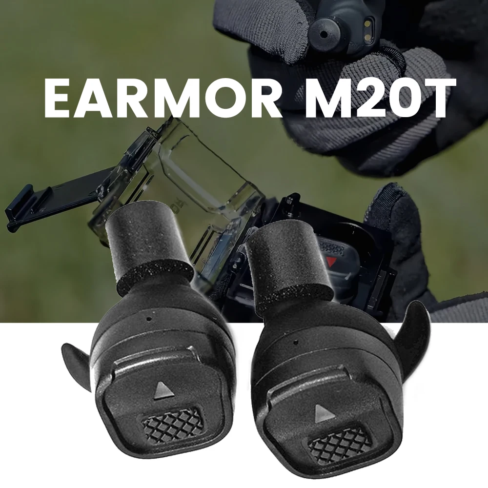 

Military tactical earplugs EARMOR M20T new Bluetooth earplugs hunting shooting earplugs electronic hearing protection NRR26db