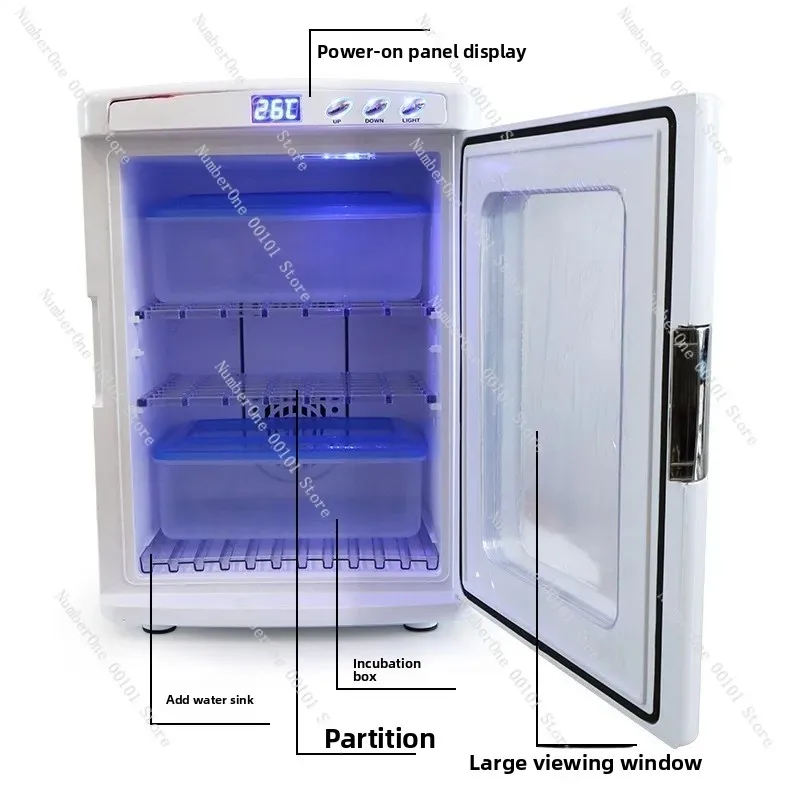 Reptile Egg Incubator Automatic Temperature Control Turtle Incubator Box Small Animal Hatching Machine