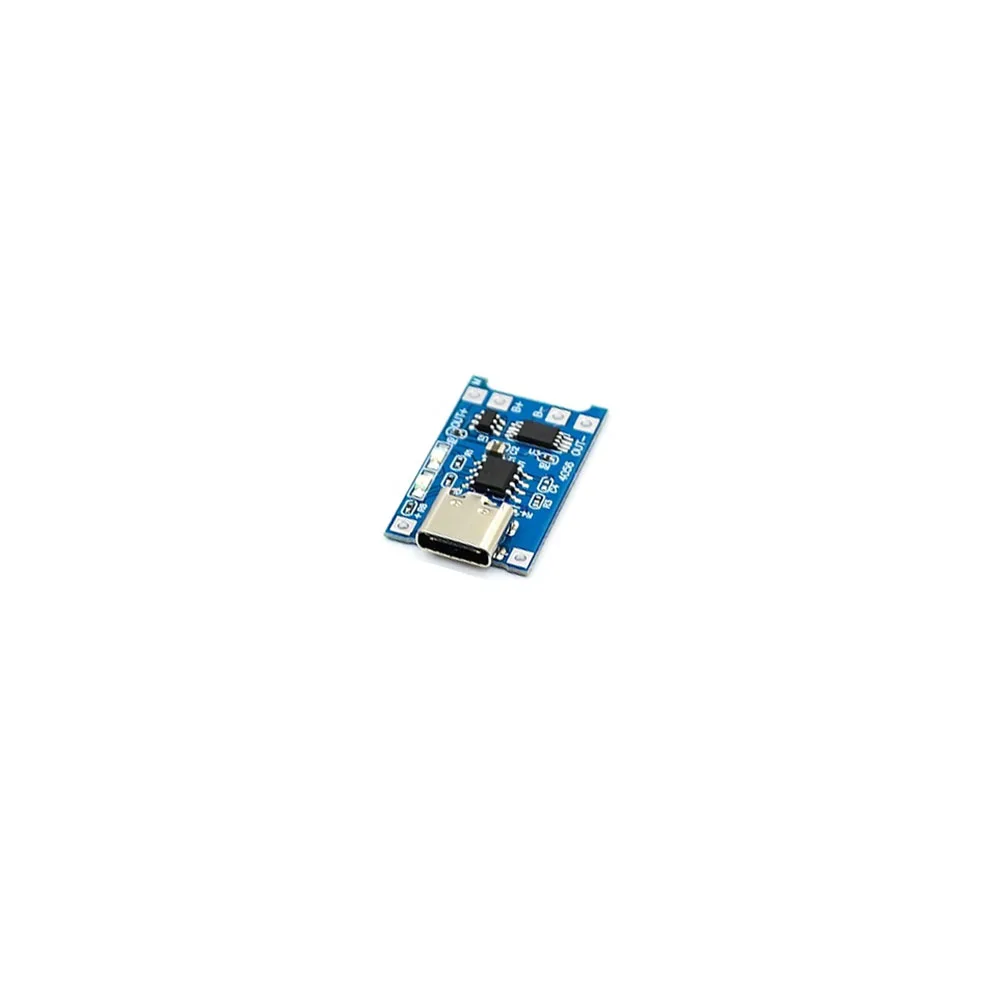 10Pcs 5V 1A Micro USB Type-C 18650 Lithium Battery Charging Board Charger Module Protection Dual Functions TP4056 Module New