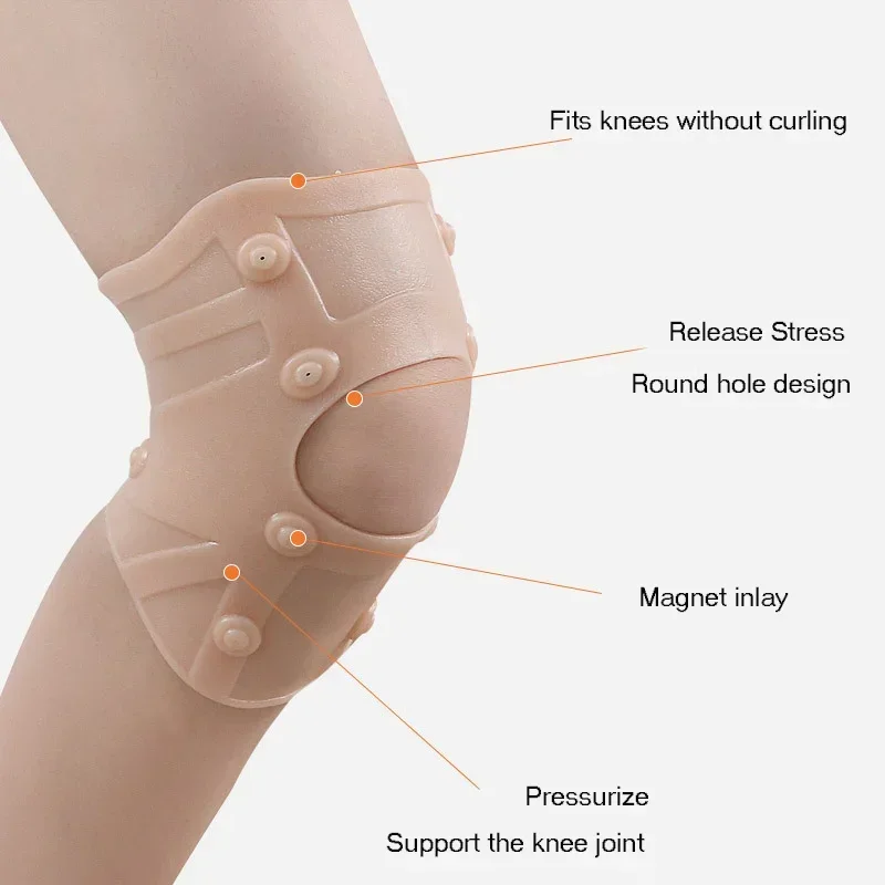 

Magnetic Therapy Kneepad Knee Brace Support Compression Sleeves Joint Pain Arthritis Pain Relief Injury Recovery Protector Belt