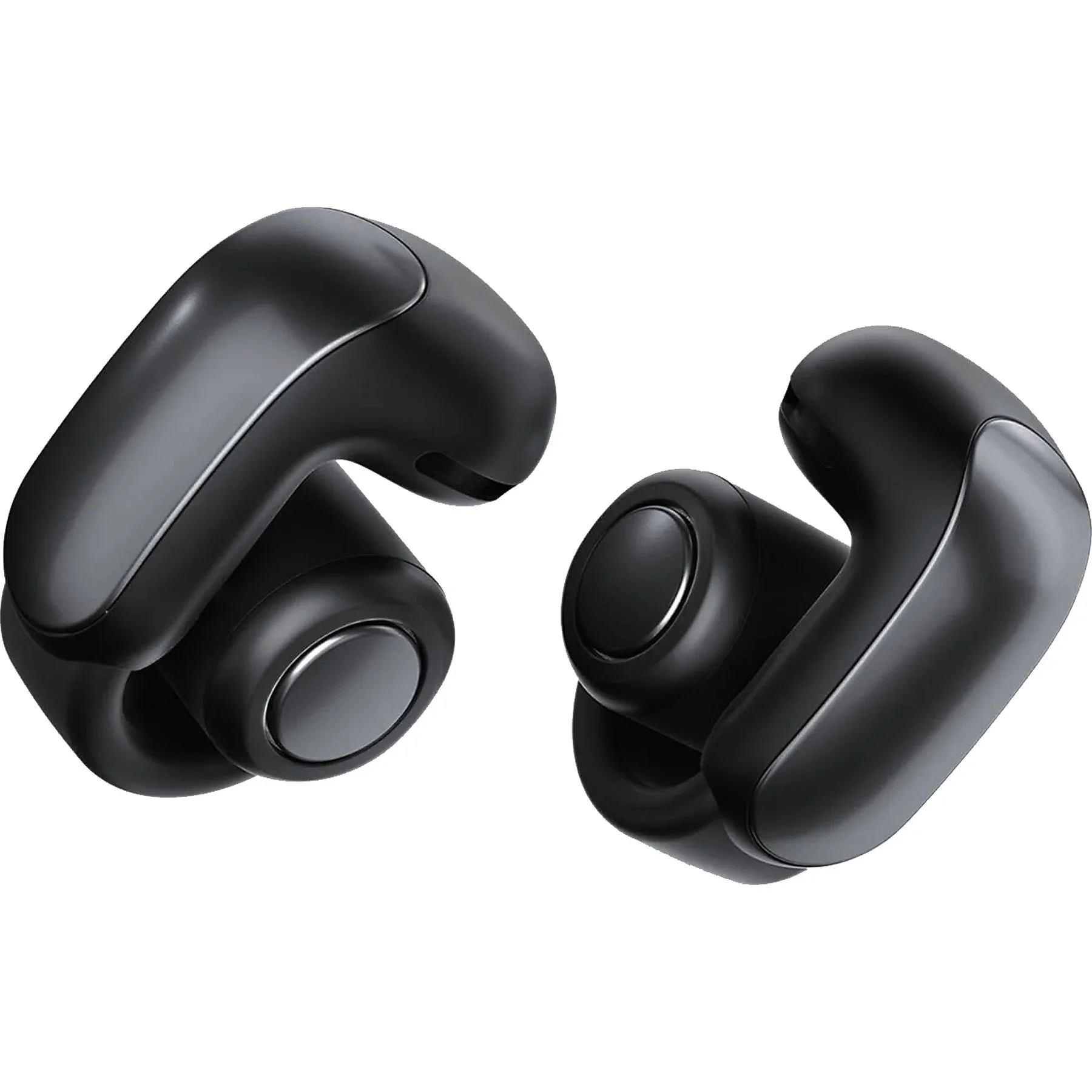Bose Ultra Open Earbuds, Auriculares inalámbricos de botón de alta gama y fidelidad, Autonomía hasta 7.5 h, Volumen automático, Diseño abierto, Negro