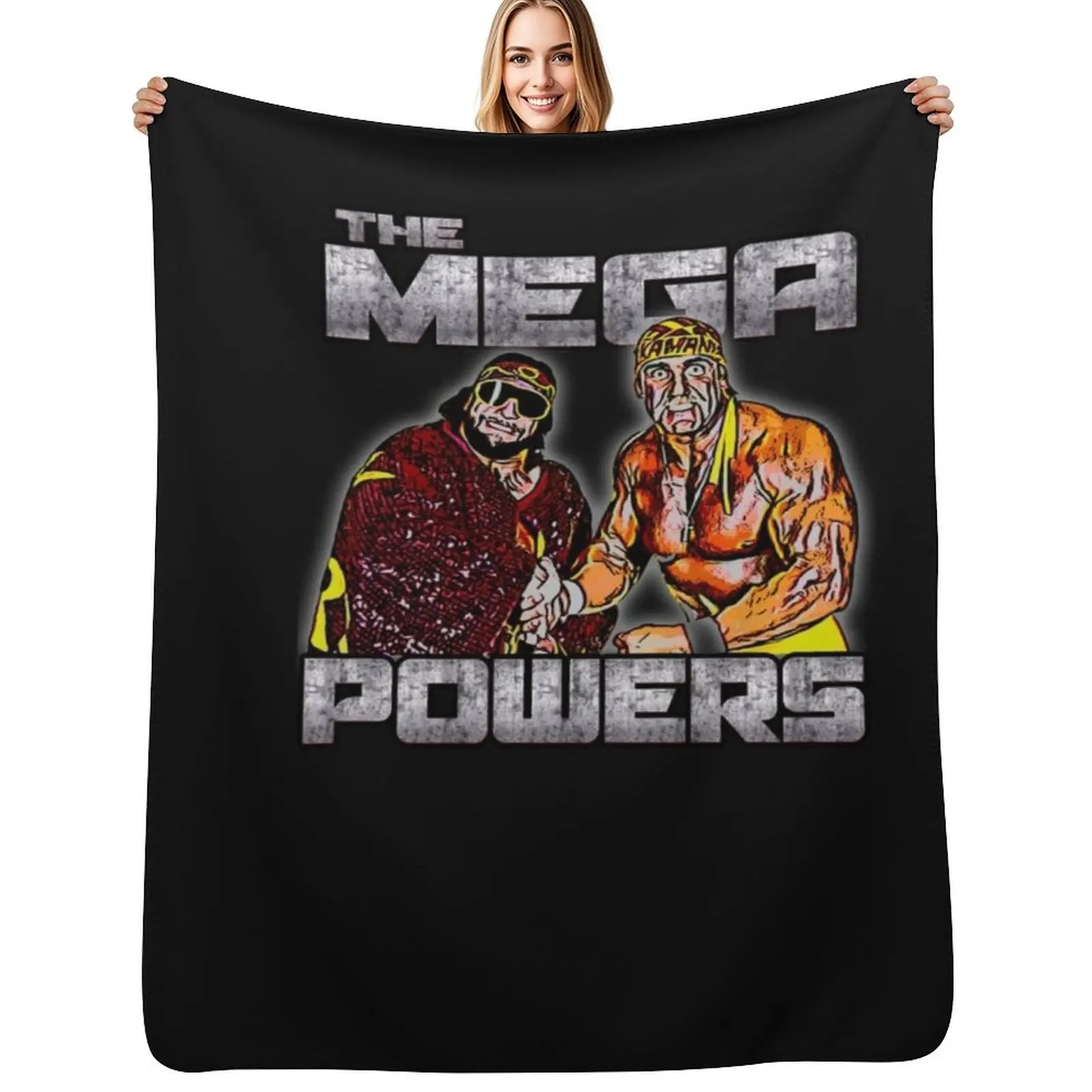 

The Mega Powers the mega Powers Throw Blanket Camping Designers Summer Polar Blankets