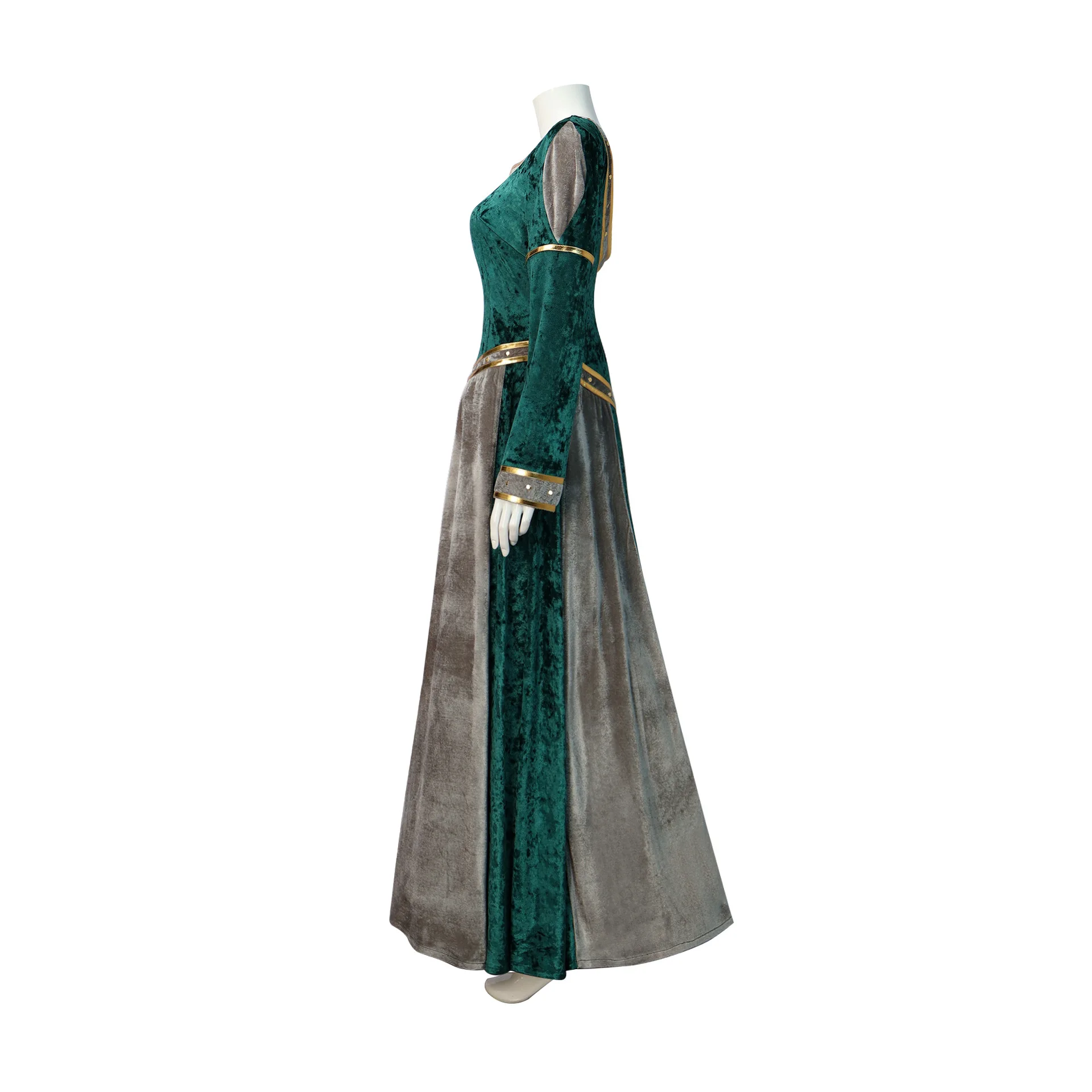 Movie Princess Fiona Cosplay Women Costume Green Dress Outfits Halloween Carnival Party Role Disguise Playing Clothes