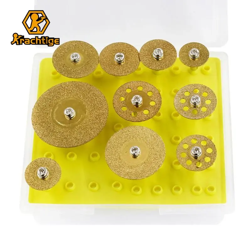 

Krachtige 10Pcs Carborundum Cutting Blade Electric Grinding Saw Blade Jade Ceramic Glass Tile Slice DIY Tooth Grinding Blade