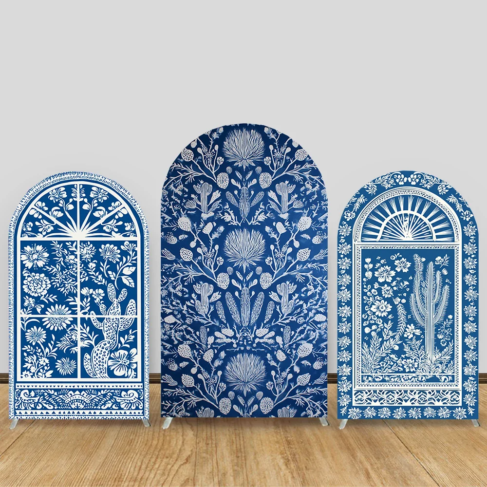 

Cielito Lindo Baby Shower Arch Cover Backdrop Wedding Custom Double-Sided Background Talavera Mexcian Chiara Wall Panels Decor