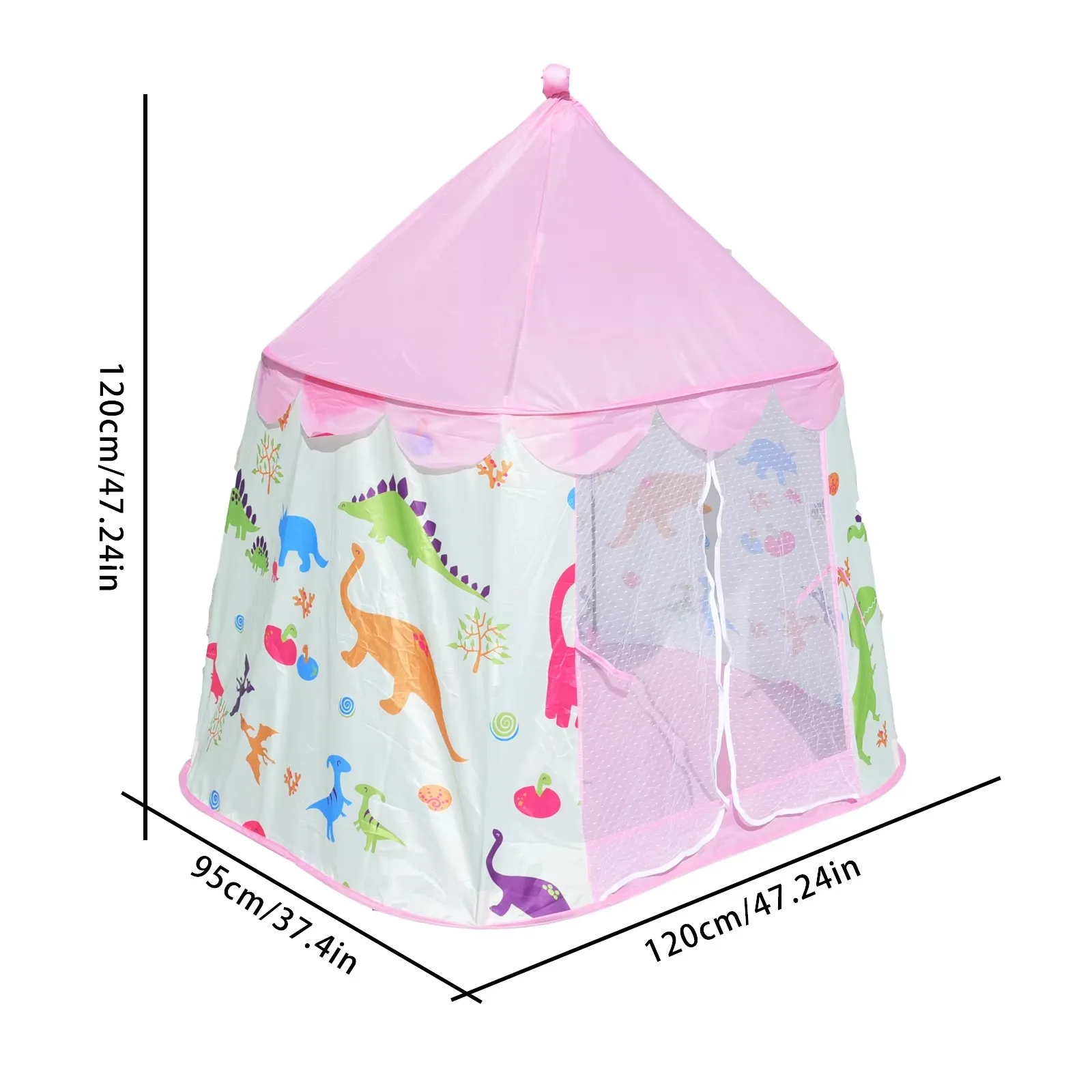 الأطفال، البنات، الأولاد، الخيام الصغيرة، بيوت الديناصورات، ألعاب اللعب المنزلية، قلعات الأميرة، بيوت ألعاب داخلية مريحة قابلة للطي #2