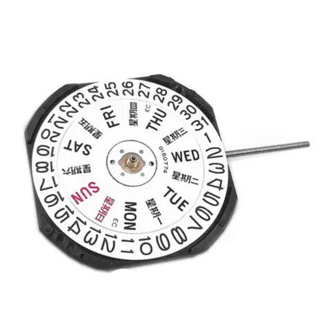 26.6mm VX43E Quartz Movement 3-Hands For Seiko 7N43A V343 V348 V743 Y143 Movement with Day Date Stem & Battery Watch Repair Part