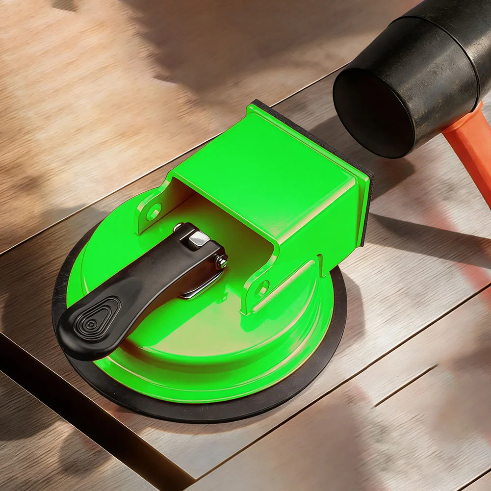 

Устройство для ремонта трещин в полу с простым нажатием и ударом, использующее присоску и молоток для немедленного устранения дефектов