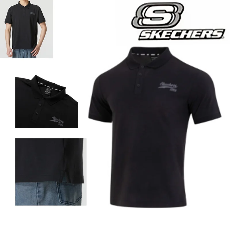 Skechers Men Polo Shirt Short Sleeve Polo L223M110-0018