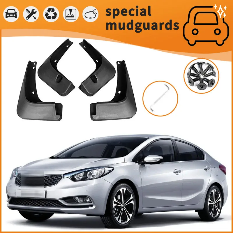 Suitable for 12-24 Kia   K3K3SK3GT fender car tire anti-splash mudguard skin