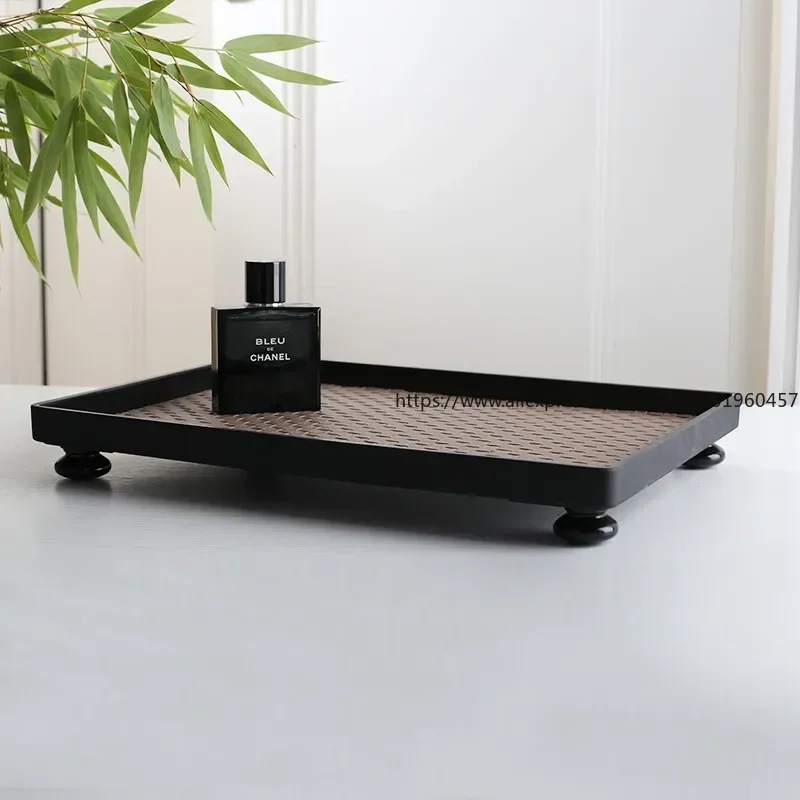 

Поднос пластиковый для хранения ювелирных изделий, прямоугольная тарелка для хранения фруктов, десертов, ароматерапии, декор гостиной