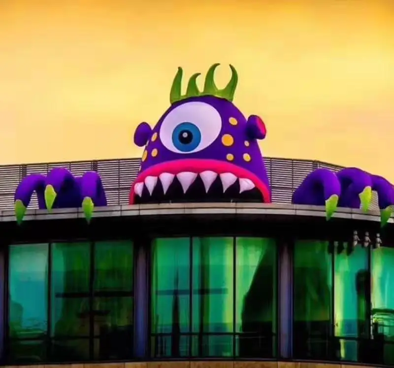 ized Outdoor Large Monster Inflatable Alien Halloween Mall Bar Advertising Decoration Model For Sale