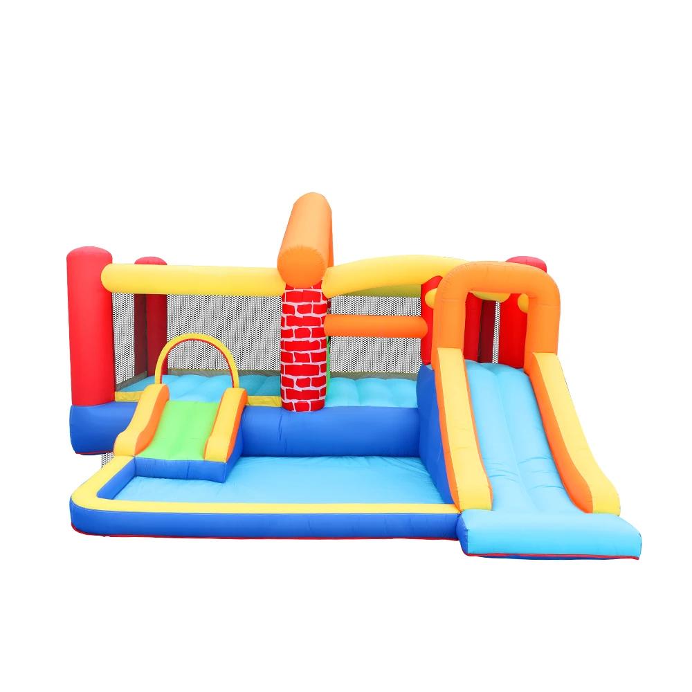 

Factory Customization Safety Kids Small Bouncer House Trampolines Slide Bouncing Castle Inflatable