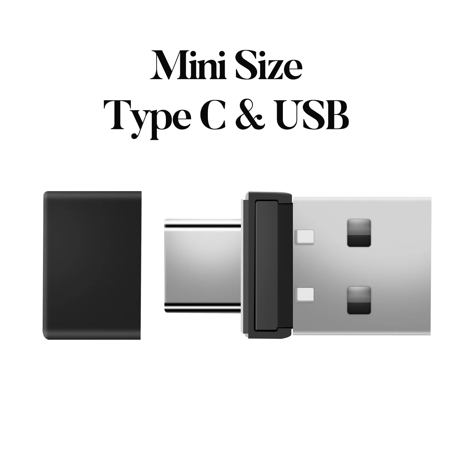 2 in 1 Mouse Jiggler Mover Wiggler Undetectable Shaker USB &usb c Port for Computer Laptop, Keeps PC Awake