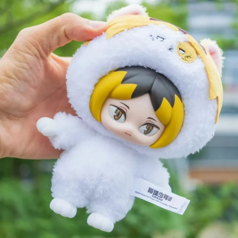 spot ¡¡Auténtico Haikyu!! Junkyard Showdown series Lindo vinilo felpa colgante Mochila decoración llavero regalo del festival