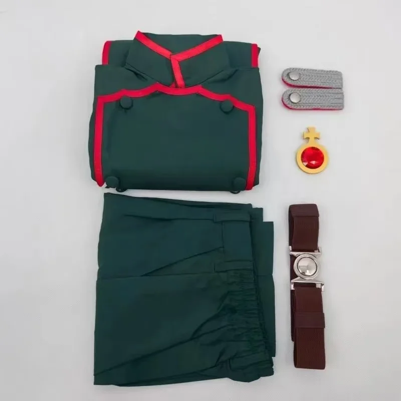 Tanya Degurechaff Cosplay Set Het verhaal van Tanya het kwaadaardige anime-uniform