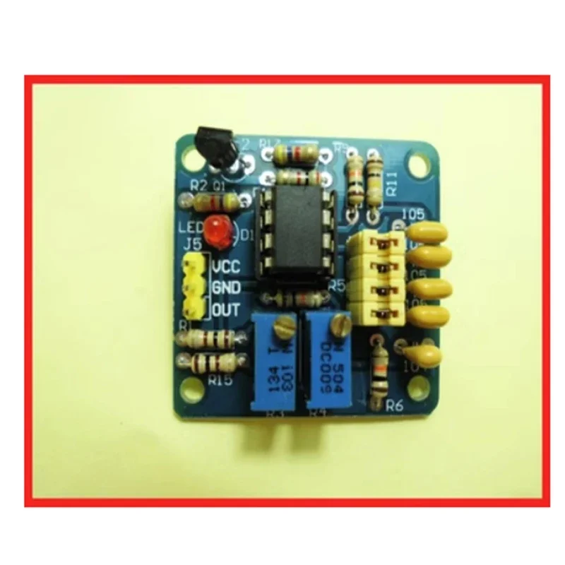 NE555 Pulse Module Upgraded Version LM358 with Adjustable Duty Cycle and Frequency  for Square and Rectangular Waves