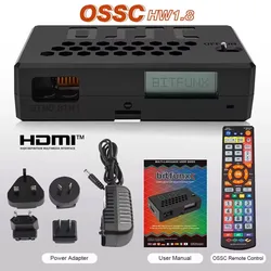 BitFunx V1.8 OSSC Upscaller Open Source Scan Converter For PS2/Dreamcast/ Nintendo 64 Retro Game Console HDMIâĒ Adapter For NGC
