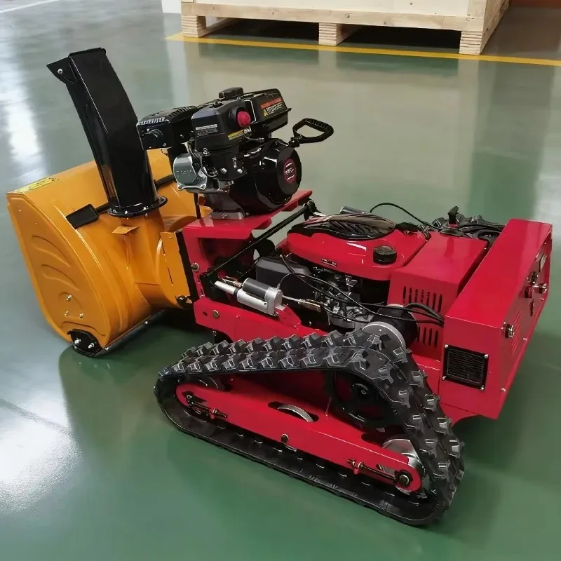 Factory Wholesale LONCIN Engine Remote-Control All-in-One Snow Blower + Lawn Mower