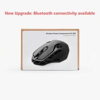 Bambu Lab 3D Printing DIY Creative Model Computer Wireless Mouse Charger Engine LED Light Hardware Clock Gifts 3D Printer Parts
