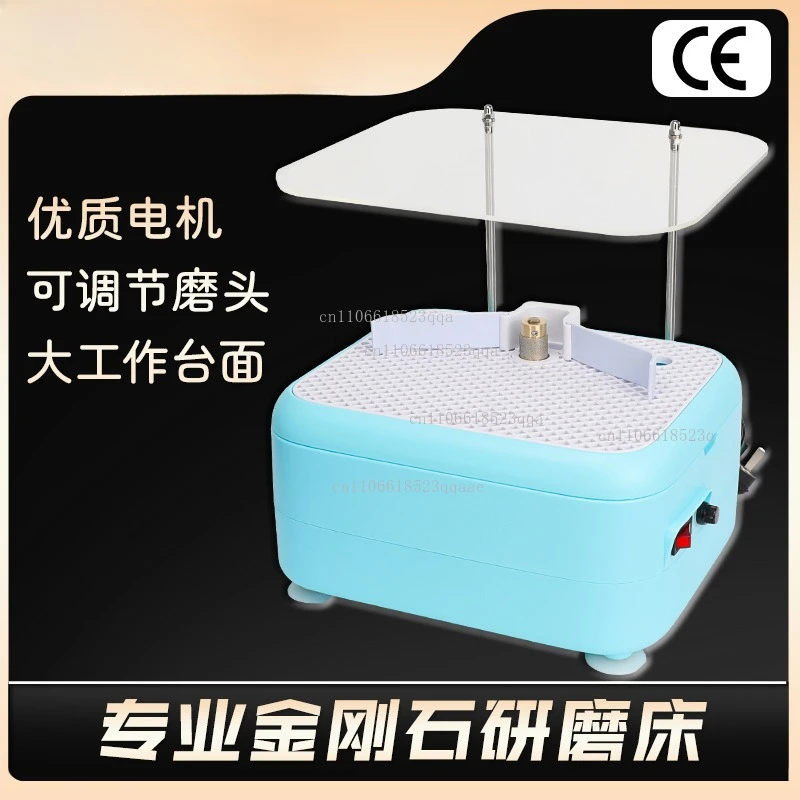 Professional diamond grinder 220V small multi-functional glass grinding table DIY