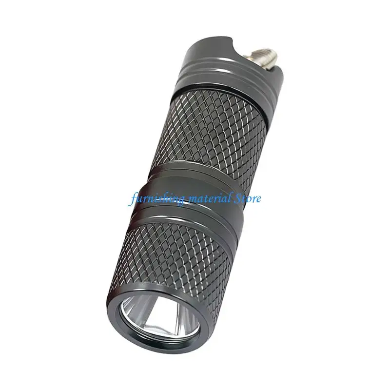 Y5GD Bright LED Keychain Flashlight Waterproof Camping Pocket Lamp Powerful Torch Portable Small Work Light Flashlight