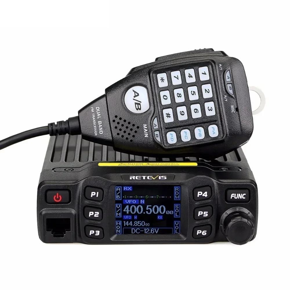 

Top! RT95 Car Radio with Screen Ham Car Mobile Radio Station Autoradio Two-way Radio 25W VHF UHF CHIRP Anytone Base Station