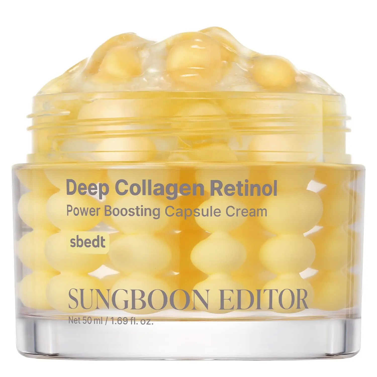 Set Coreano de Cuidado de la Piel con Colágeno Profundo - Ampolla de Péptidos de Seda, Crema Potenciadora en Suero, Cápsula de Retinol, Iluminadora e Hidratante