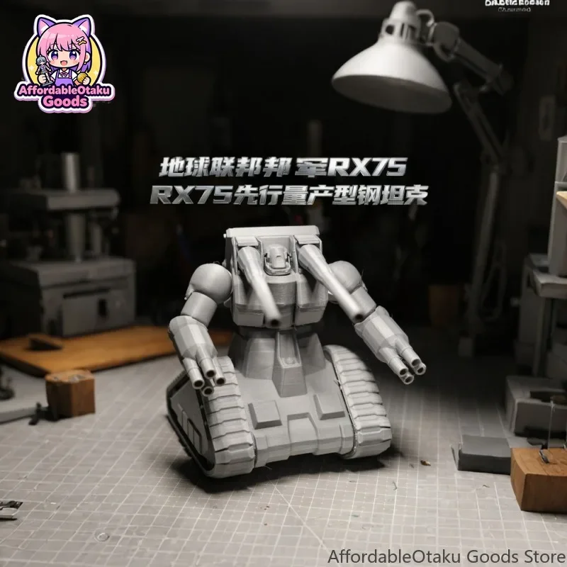 1/100 RX-75 Guntank Mass Production Type Model Kit Earth Federation Mobile Suit Artillery Mecha Collectible