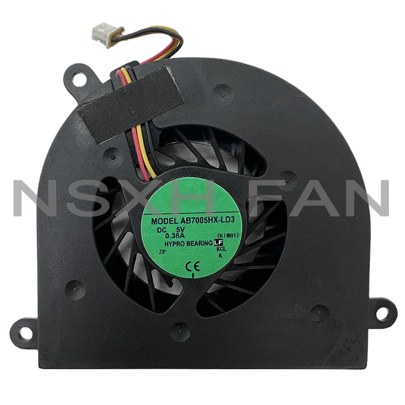 Laptop CPU Cooler Cooling Fan For IdeaPad Y550 Y550P Y550A GB0507PHV1-A 13.V1.B3833.F.GN 5V 1.15W AB7005HX-LD3 KIWB1